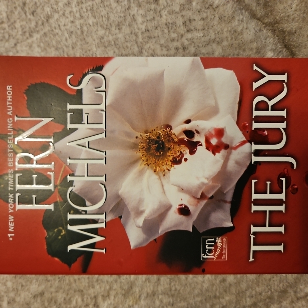 Michaels Red and White Coffee Table Book
